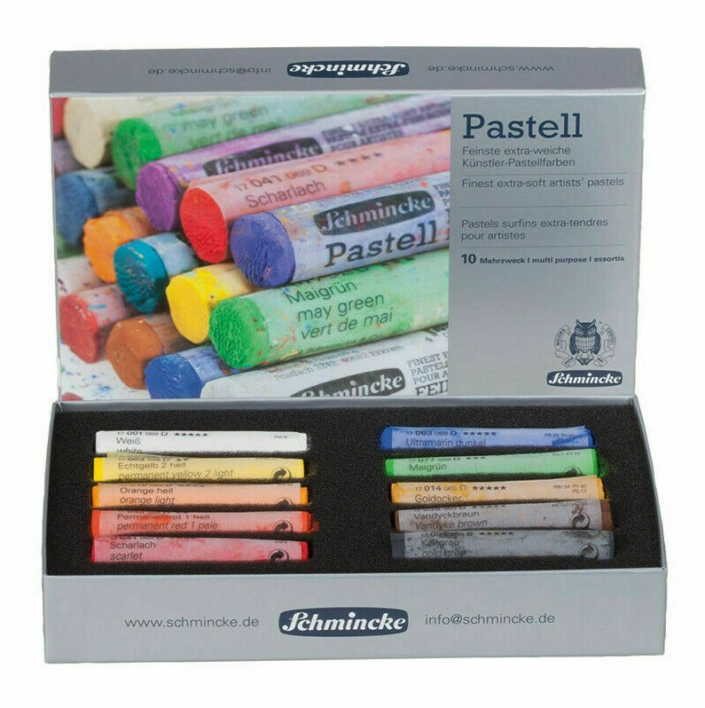 Schmincke Soft Pastel Set - 10 Colours
