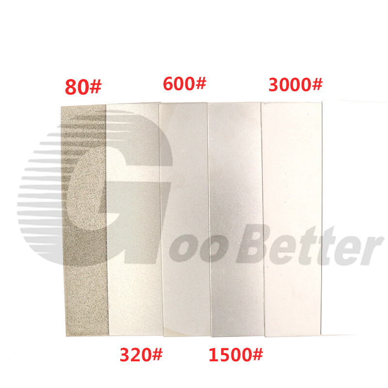 Diamond Sharpener Plate Stone 80 - 3000 Grit Polishing Disc Abrasive Sharpening