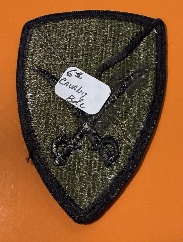 US ARMY PATCH US 6th CAVALRY BRIGADE …236
