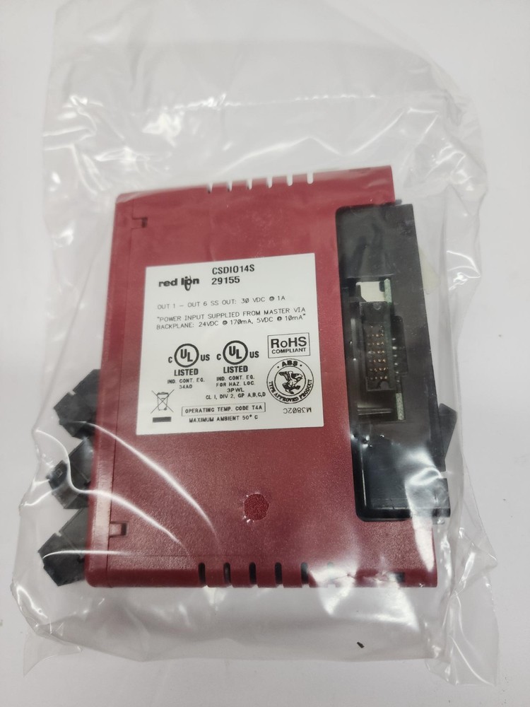 CSDI014S Red Lion Discrete Module, 8 Inputs, 6 Solid State Outputs, Controller