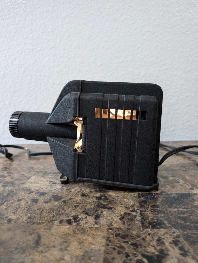 Skan Blower Cooled Projector in Original Box Vintage Slide Projector