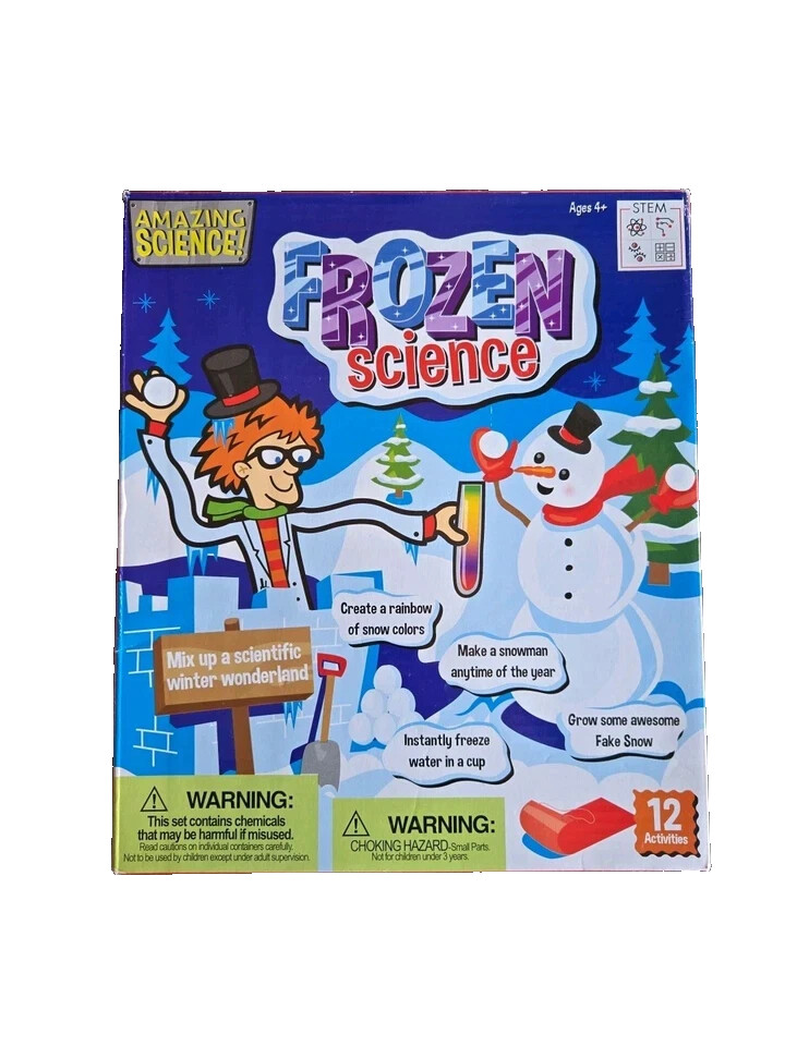 AMAZING SCIENCE!  FROZEN SCIENCE KIT - STEM