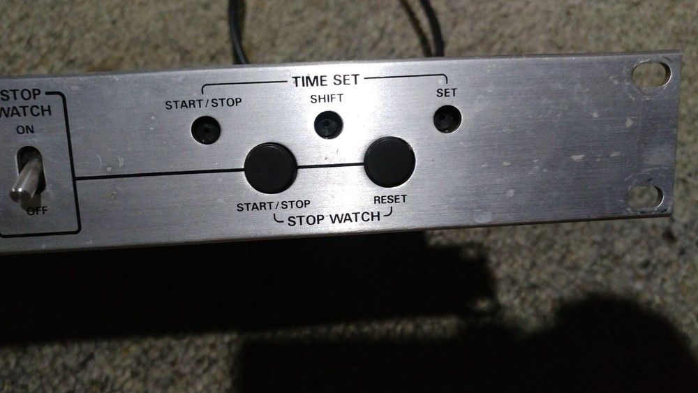 Time Date Generator Panasonic Model Wj-810 Rack Mount