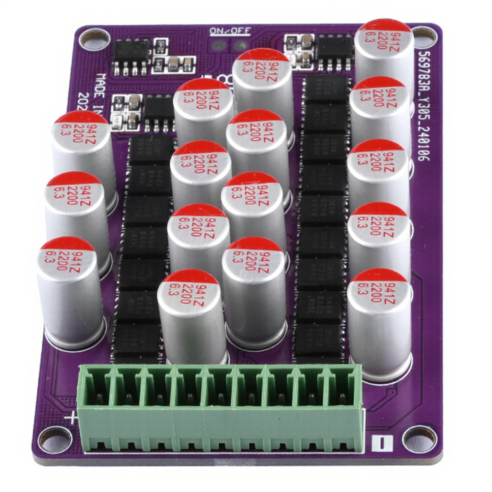 Lithium Battery Equalizer Board 6A Max Balancing Current 2.5V 4.4V Support