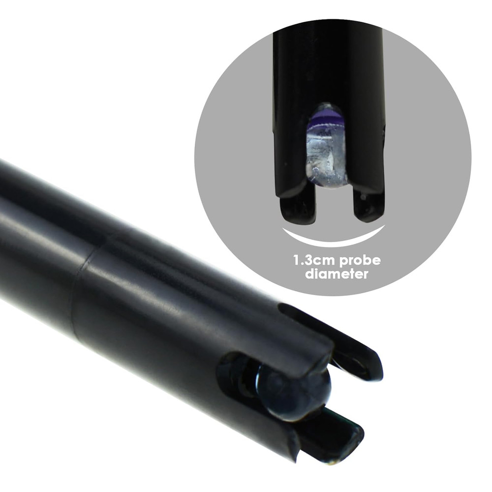 Long Body Ph Electrode with BNC Socket Probe 300Cm Cable 0-14Ph for Ph Meter, Ph