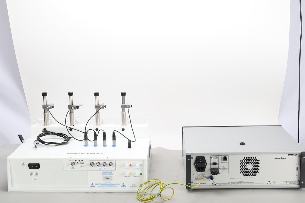 emka emkaBATH4 Automated Tissue Bath w/ Asynchronous Stimulator With Accessories
