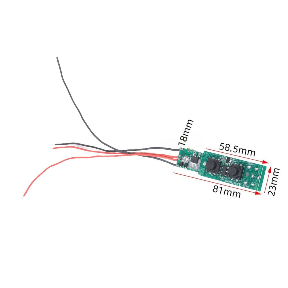 Tile Spacers PCB Clear Wiring Layout for Tile Smoothing for 21V