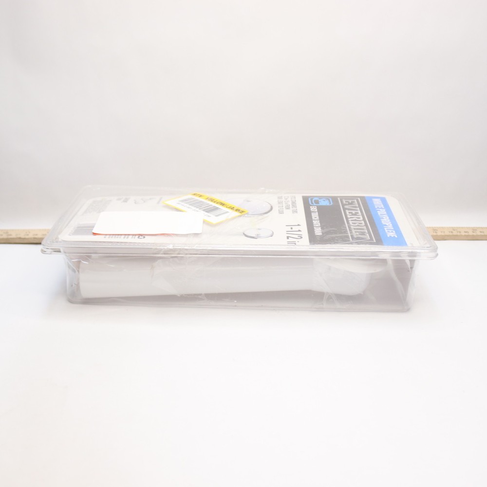 Everbilt Pipe Bath Waste and Nuts Polypropylene White 213977