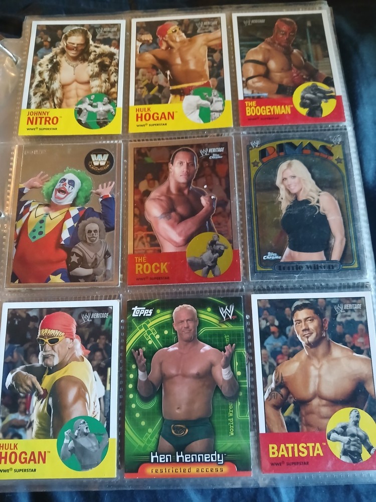 WWE/WWF TRADING CARD LOT