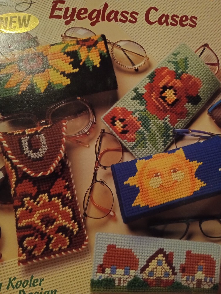 Eyeglass Cases Sunglass Cases Plastic Canvas Patterns Pattern Booklet