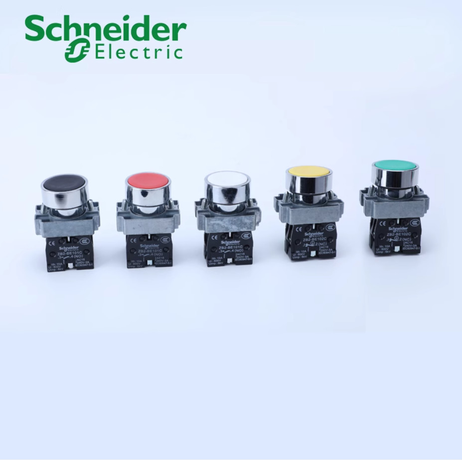 5PC NEW Schneider Button base contact module ZB2BE101C 1NO #LL