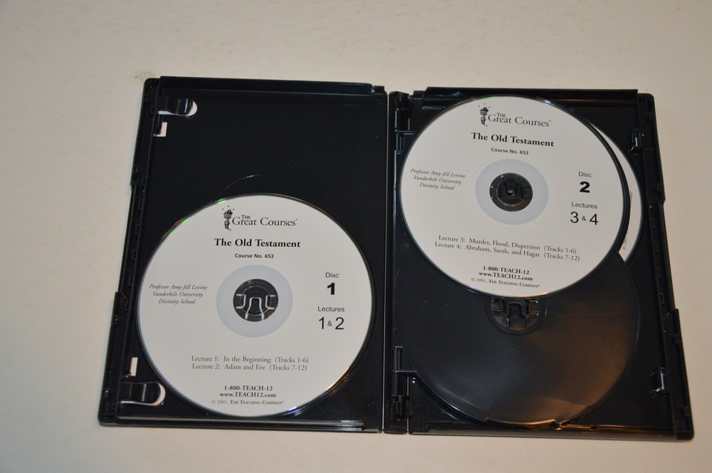 Great Courses/Teaching Company THE OLD TESTAMENT 12 CD w/ Course Guidebook