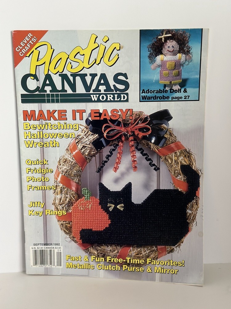 Plastic Canvas World Magazine • September 1992