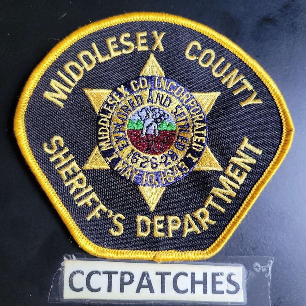 MIDDLESEX COUNTY, MASSACHUSETTS SHERIFF SHOULDER PATCH MA