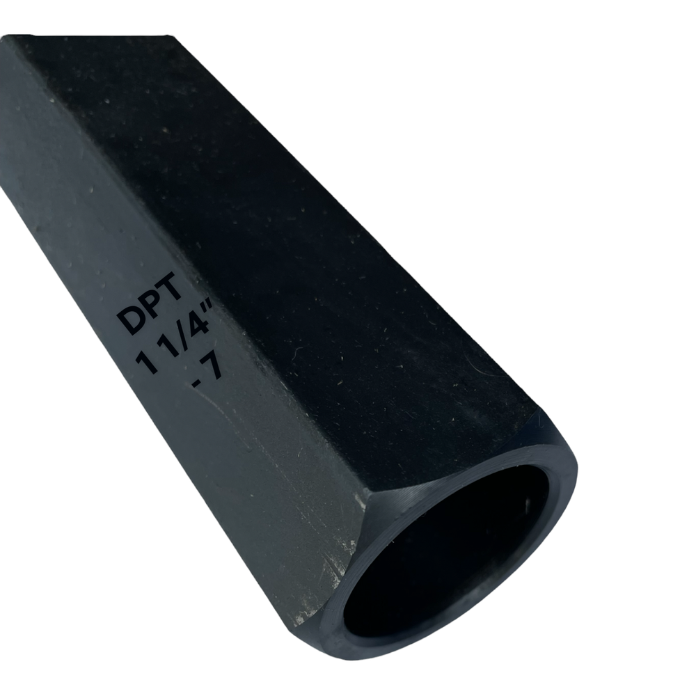10 Pack Shaft Extension for Wet Core Drill Bits 1-1/4"-7 Thread 12" Length