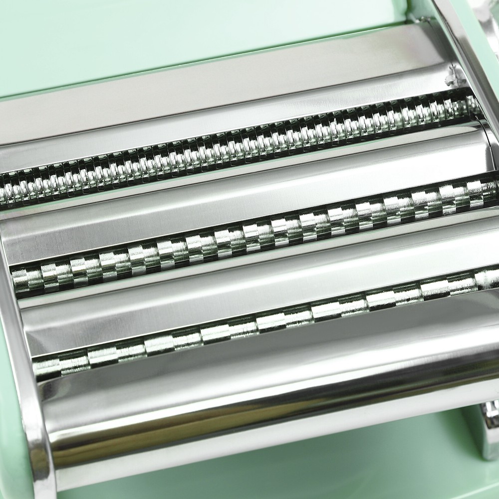 Manual Pasta Maker Machine 6 Adjustable Thickness Settings Lasagna/Dumpling Skin