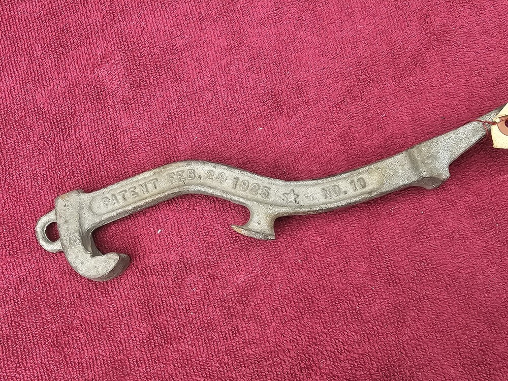 Akron Brass #10 Cast Iron Spanner Fire Hose Wrench