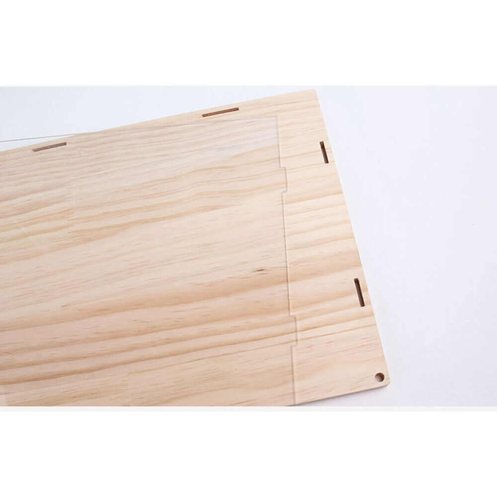 Clear Acrylic Display Case Countertop Box Organizer Stand Dustproof Showcase USA