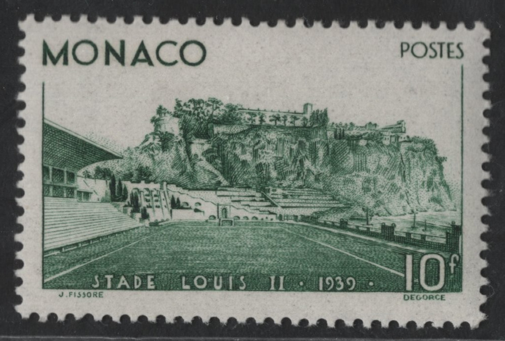 MONACO 1939 SCOTT #176 MINT HINGED