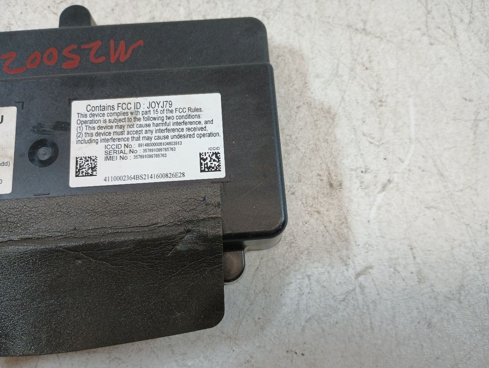 2020 2021 MAZDA CX-30 DATA COMMUNICATION CONTROL MODULE DGH9-67-CM0E