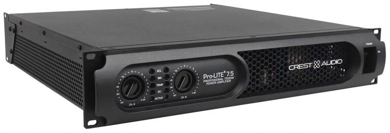 Crest Audio Pro-LITE 7.5 Ultra-Efficient Professional Power Class D Amplifier