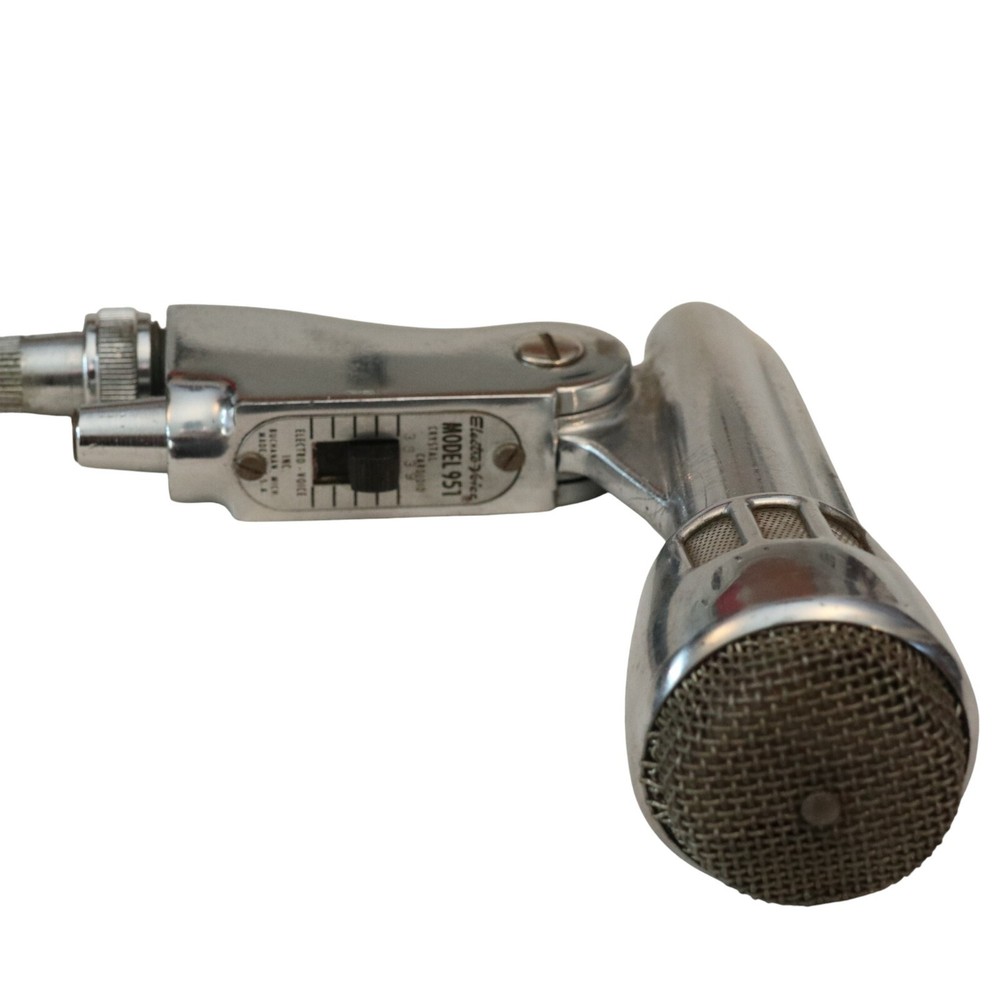 Vintage 1950’s Electro Voice Model 951 Crystal Microphone - Untested