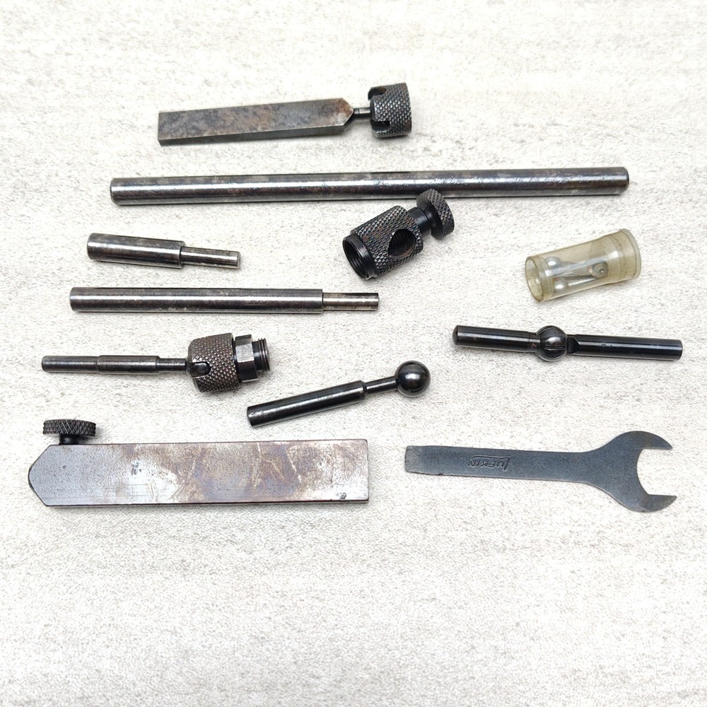 Lufkin 49 Two Way Dial Test Indicator Accessory Set w/ Case, No Indicator