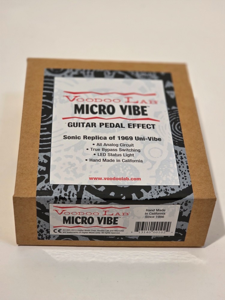 Voodoo Lab Micro Vibe Guitar Pedal Effect