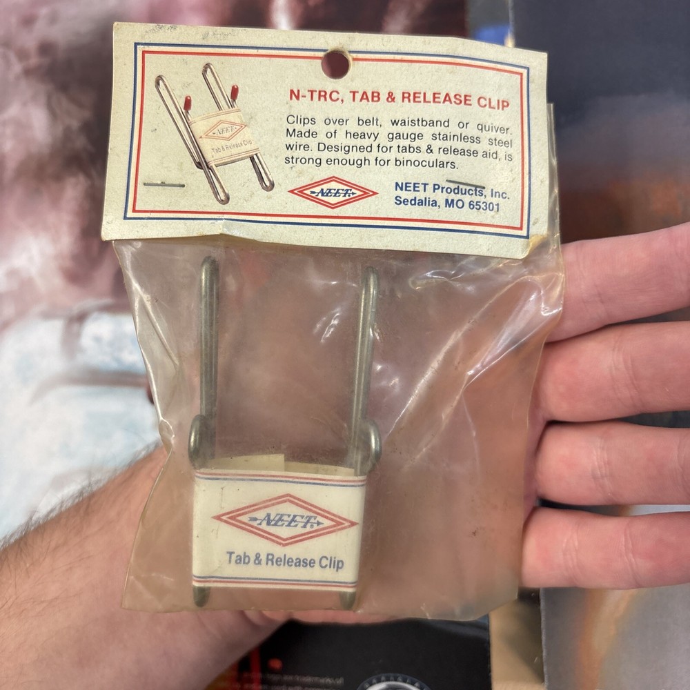 Neet N-TRC, Tab & Release Clip Archery NOS
