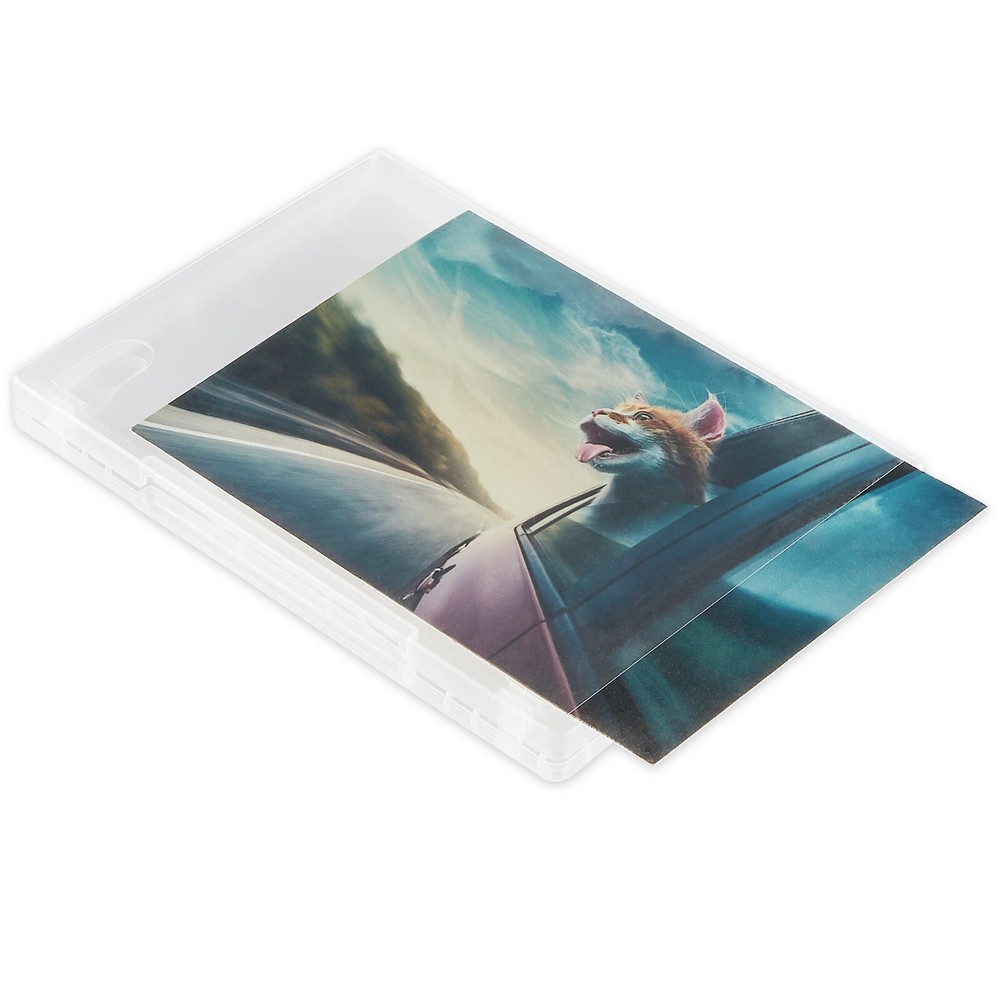 6 pcs 14mm Single Clear Standard CD DVD Bluray Disc Cases