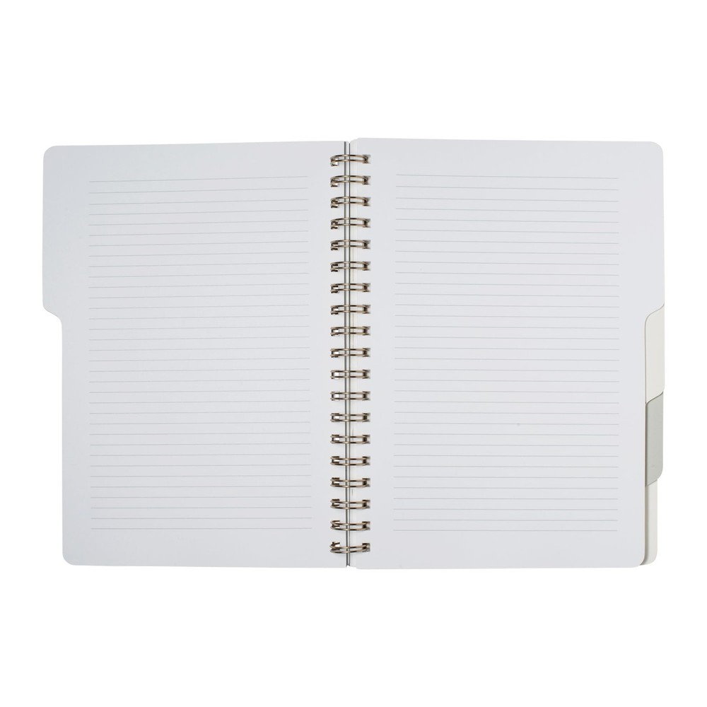 Fringe Studio Large Tab Notebook, "Modern Eucalyptus", Flexible Eucalyptus
