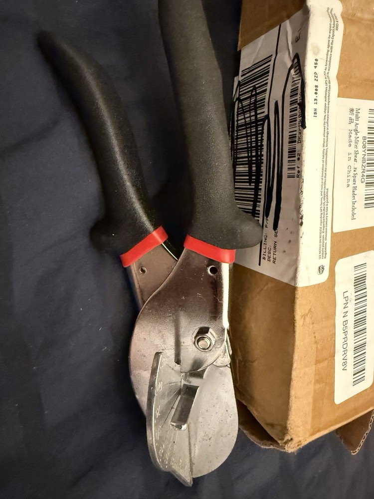 Multi Angle Miter Shear Cutter Hand Tools,45-135 Degree Adjustable Black