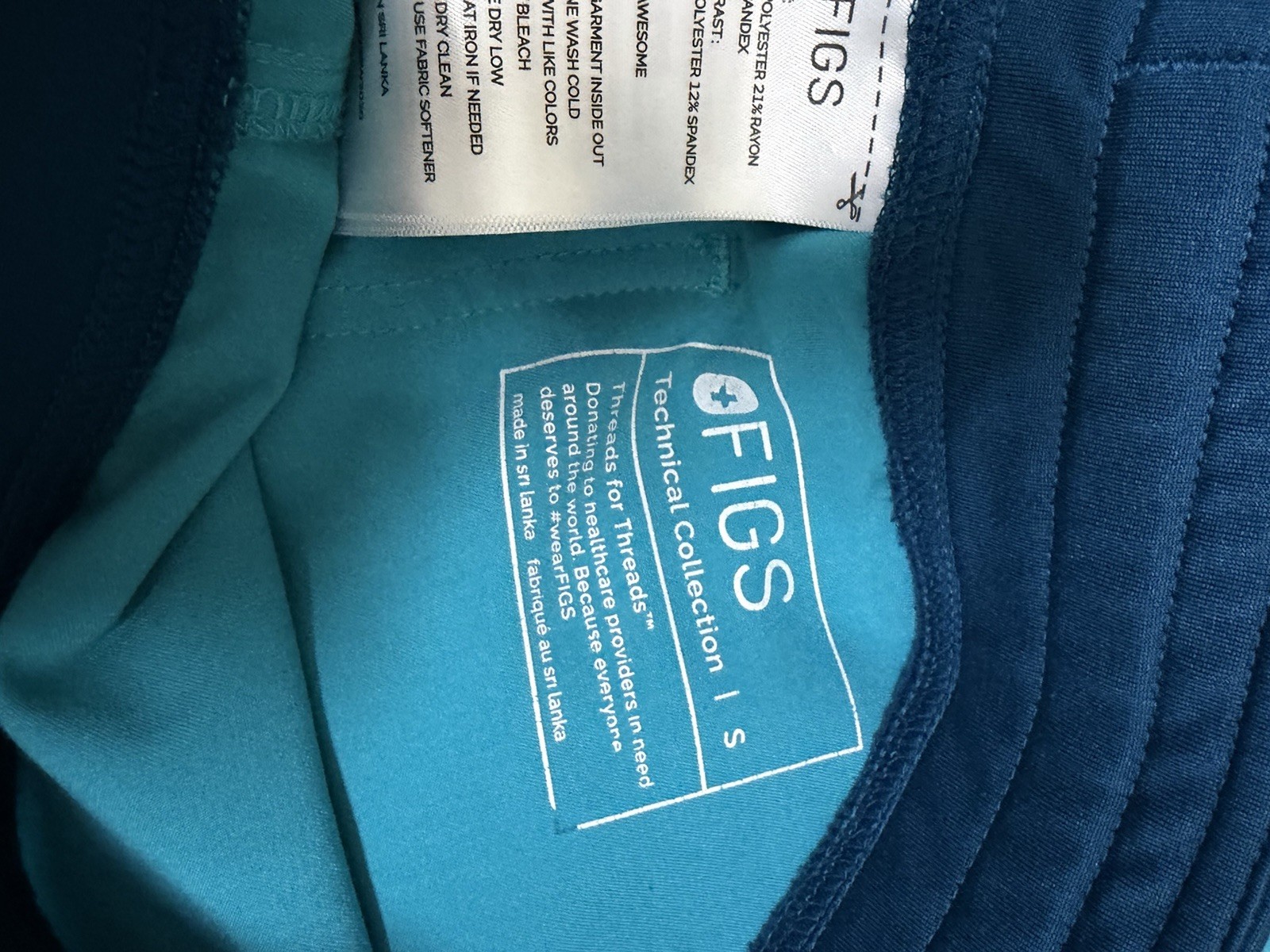 Figs Women’s Scrub Set Xs Top, S Bottoms