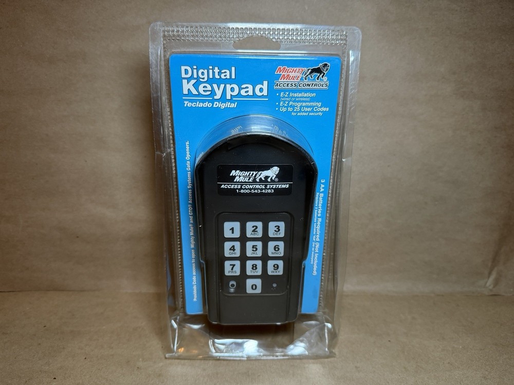 Mighty Mule FM137 Digital Keypad For Gate Openers  | New
