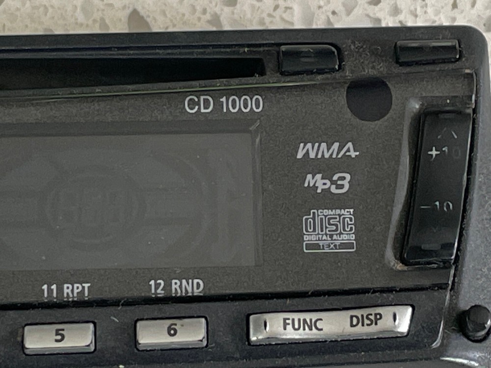 ECLIPSE CD1000 CAR STEREO FACEPLATE ONLY ECLIPSE CD1000 FACEPLATE OEM🟠