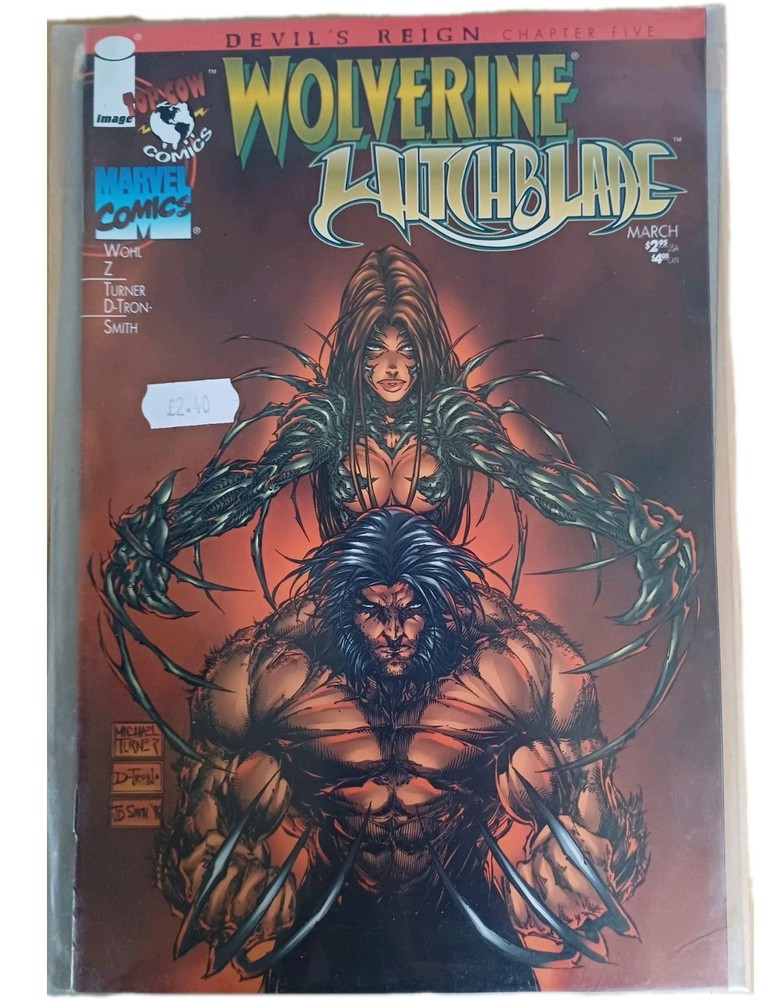 *Image Comics** WOLVERINE / WITCHBLADE **...  marvel dc. top cow
