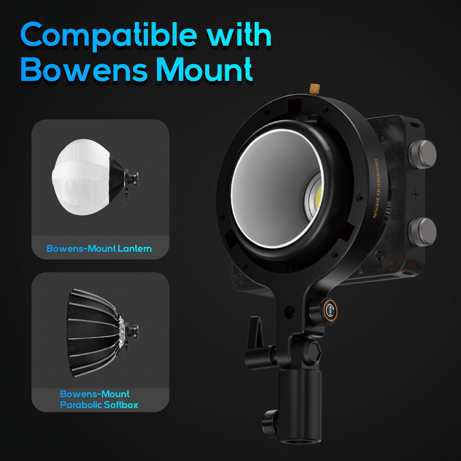 Zhiyun MOLUS X100 Combo Led Video Light Pocket Light 2700K-6500K with Softbox