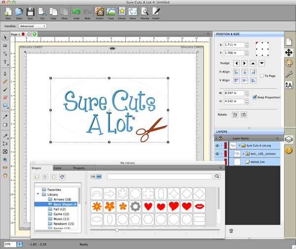 Sure Cuts A Lot 4 Electronic Cutting Machine Software