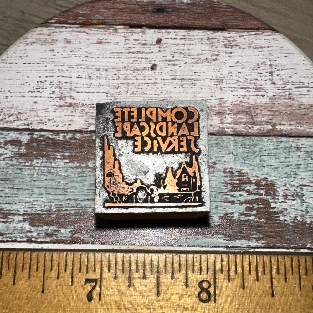 Printing Block “ Complete Landscape Service “￼