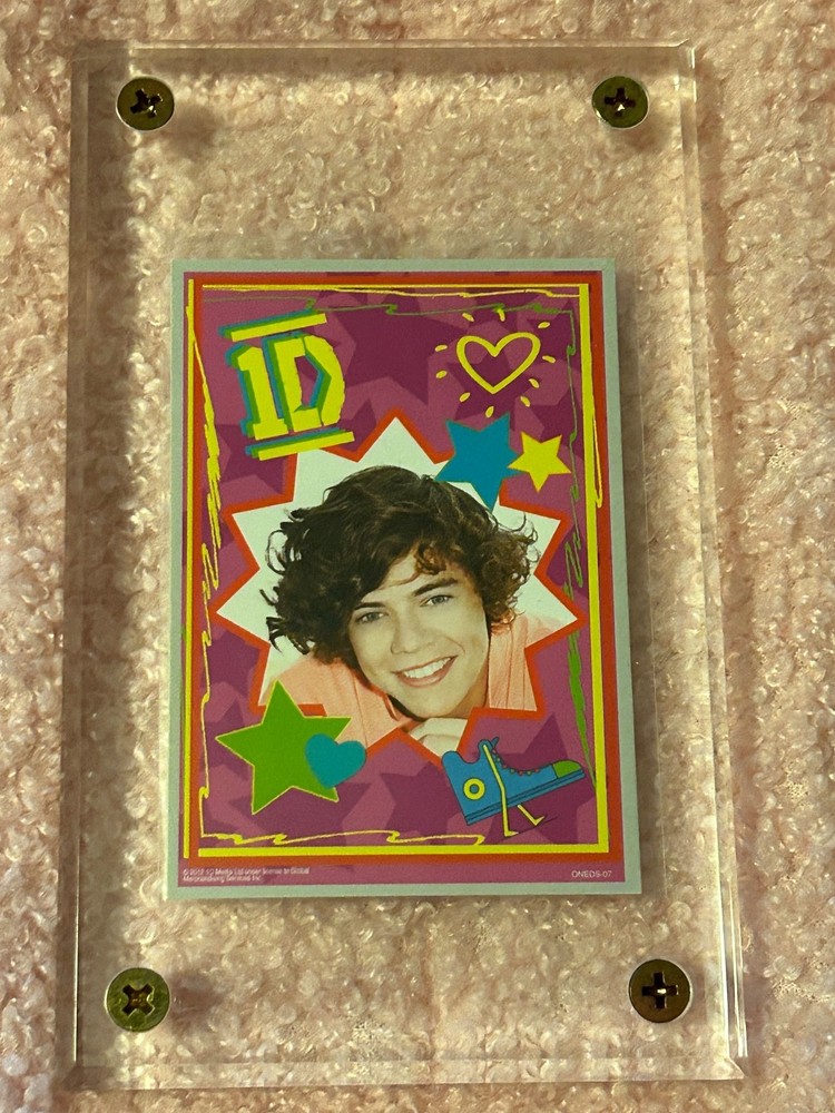 One Direction Harry Styles Rare Vending Machine Sticker