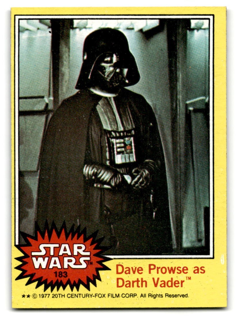 1977 Topps Star Wars Series 3 Yellow #133-198 EX/MT to NM You Choose Set Vader