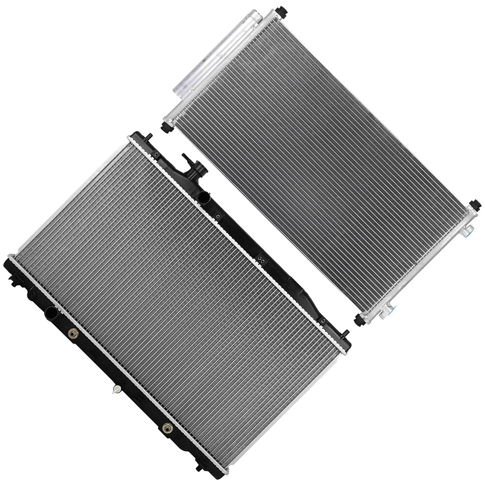 Aluminum Radiator & AC Condenser Cooling Kit For 2007 2008 2009 Honda CR-V