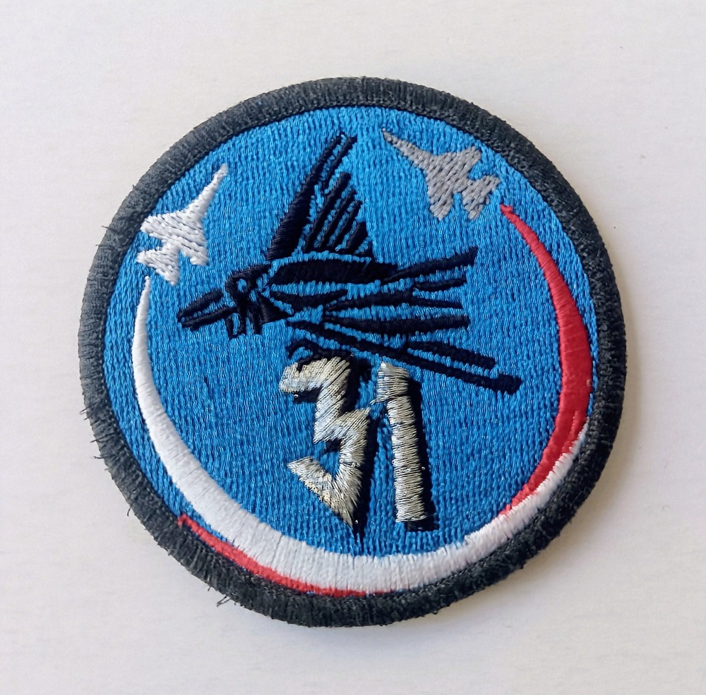 Polish Air Force 31 squadron F-16 fighting Falcon patch with scratch