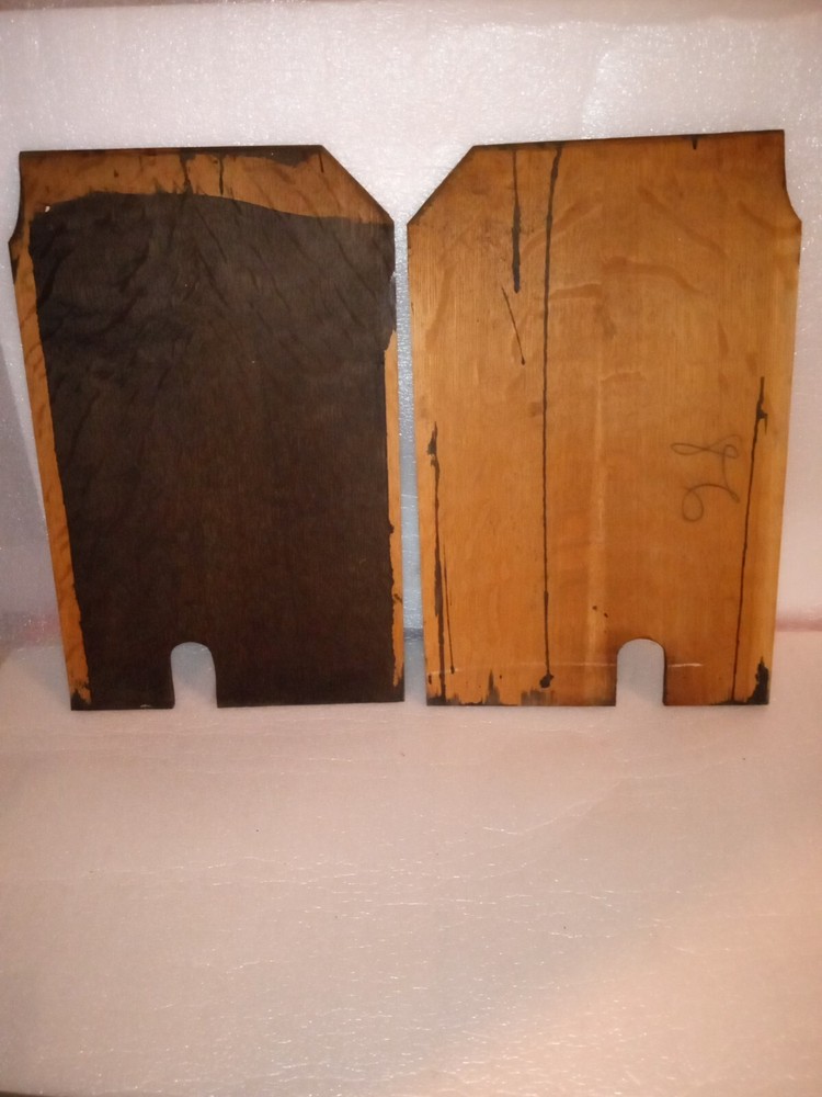 Singer Drawing Room Parlor Cabinet replacement 2 inside panels