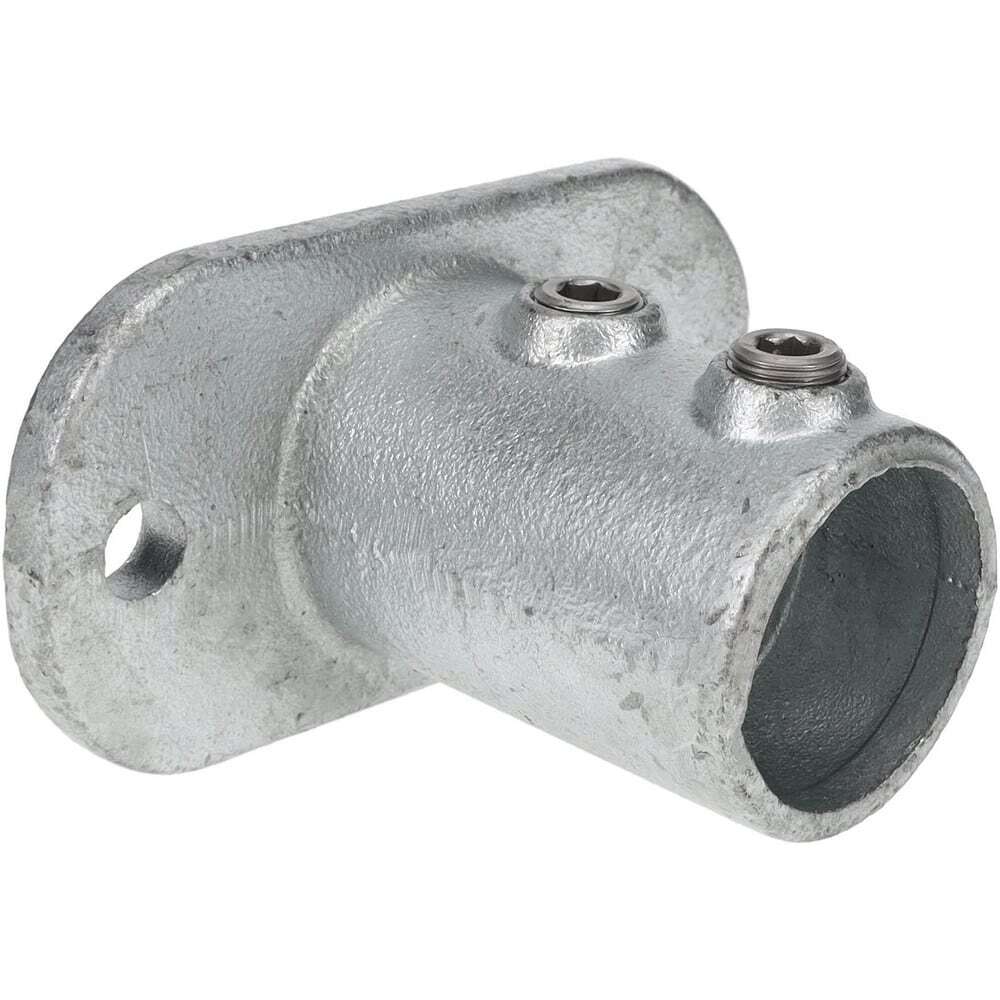 PRO-SAFE Galvanized Structural Iron Pipe Fitting: Wall Flange for 1-1/2" Pipe