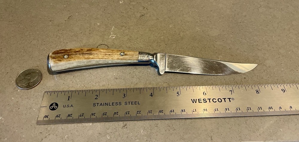 Antique Knife. Stamped: Rostfreil.