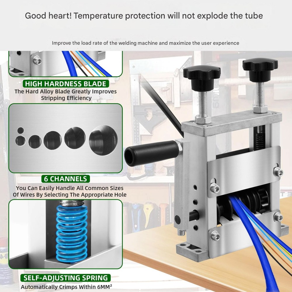 Wire Stripping Machine Manual & Electric Cable Stripper for Copper Recycling
