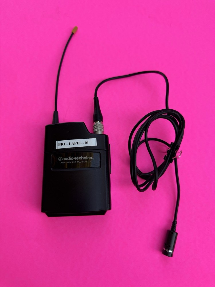 Audio-Technica UHF Body Pack Transmitter ATW-T210a 487-507 Mhz ATW-T210al #B