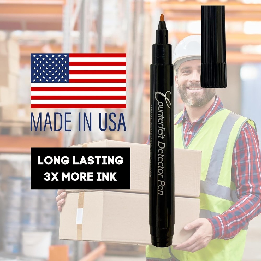 Money Detector Marker Pen Kit - 15 Pack