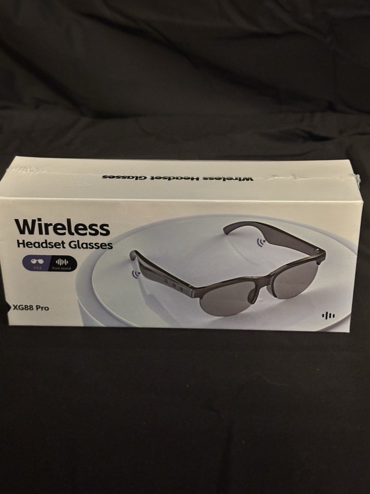 Wireless Headset Glasses New In Box